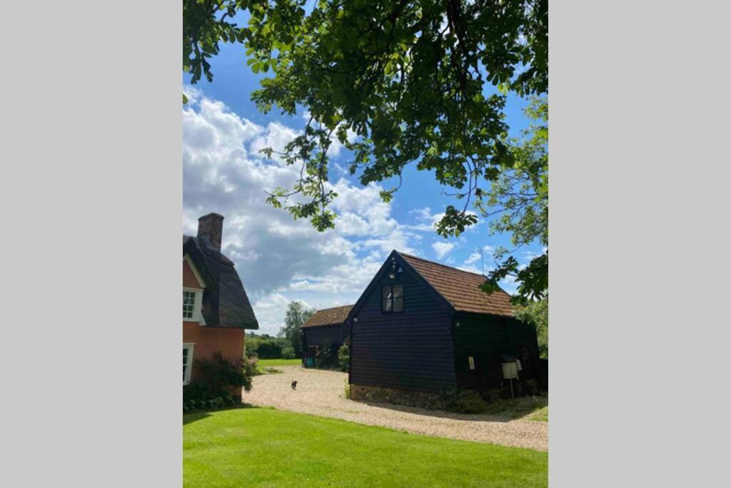 Gorgeous Comfortable Barn With Huge Private Orchard In Quiet Suffolk Location Depden Exterior foto